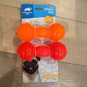 ANIMAL PLANET 2 PACK CHEW TOY FOR DOGS NEW